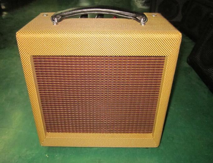 Classique de champion de style de l'amortisseur 5F1A un amplificateur fait main de guitare de tweed combiné, 5W avec le volume et haut-parleur du contrôle de ton 1*10