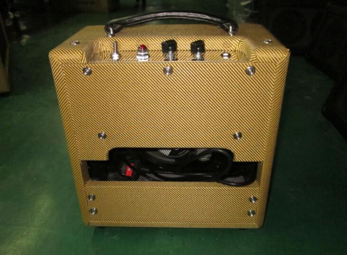 Classique de champion de style de l'amortisseur 5F1A un amplificateur fait main de guitare de tweed combiné, 5W avec le volume et haut-parleur du contrôle de ton 1*10