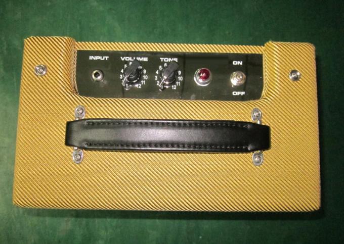 Classique de champion de style de l'amortisseur 5F1A un amplificateur fait main de guitare de tweed combiné, 5W avec le volume et haut-parleur du contrôle de ton 1*10