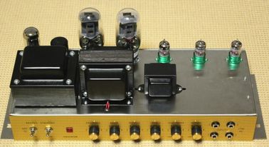 Chine Tête d'amplificateur de guitare JTM45 personnalisée à main câblée avec tubes rubis 50W dans les instruments de musique noirs fournisseur