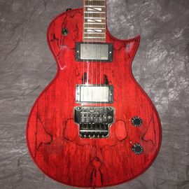 Chine Guitare électrique personnalisée LP avec rose noire floyé fournisseur