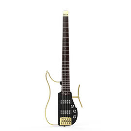Chine Conception personnalisée Nouvelle Guitare électrique de haute qualité Patentée 5 cordes Bass Patentée Design unique Guitare électrique sans tête fournisseur