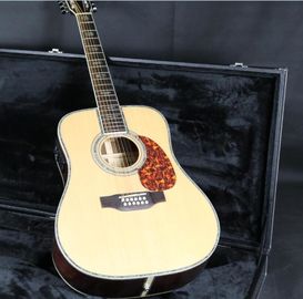 Chine 41' D45D 12 cordes Guitare acoustique électrique Fishman EQ Épinette solide haut cou d'acajou fournisseur