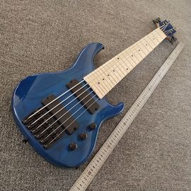 Chine 2019 Nouveau Mini 6 cordes guitare basse ukelele, bleu clair haut et arrière, Maple Fingerboard fournisseur