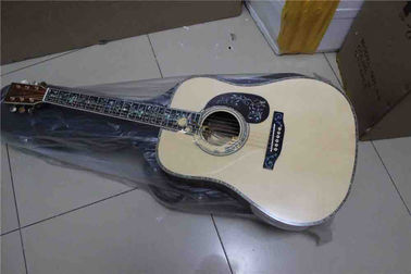Chine AAAA toute la guitare en bois massif KOA personnaliser le corps en forme de D fancy guitare acoustique électrique fournisseur