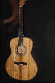 Chine AAAA tout en bois d'olivier importé OM corps de guitare personnalisé guitare acoustique électrique fournisseur