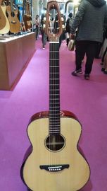 Chine AAAA tout solide cocobolo guitare gotoh accorder piquet personnaliser instrument de guitare acoustique fait à la main guitare folk fournisseur