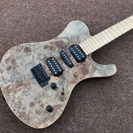 Chine Fabrique chinoise OEM guitare électrique à tête d'érable Guitare électrique à tête d'érable Vente directe, modèle fournisseur