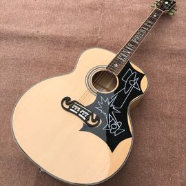 Chine 2018 nouvelles marqueteries flambées de fretboard d'Elvis Presley de guitare acoustique de la coutume G200 d'érable fournisseur