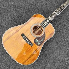Chine Véritable Abalone Incorporation ébène Fingerboard 41 &quot; Koa bois classique guitare acoustique fournisseur