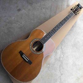 Chine OM42s guitare acoustique OM-42 guitare acoustique électrique ronde OM corps classique guitare acoustique solide arbre de cèdre guitare haute fournisseur