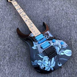 Chine 2019 Guitare électrique de haute qualité Floyd rose Guitare électrique peinte à la main corps de guitare livraison gratuite fournisseur