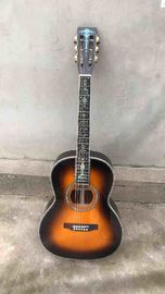 Chine Guitare à l'écorce G00045 39&quot; réelle Abalone classique Guitare acoustique en éboue fournisseur