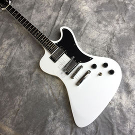 Chine Livraison gratuite, guitare électrique à vendre, matériel blanc, corps avant brun arrière rouge, toutes les couleurs et le logo peuvent être personnalisés fournisseur