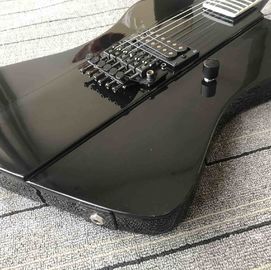 Chine Guitare électrique Jackson personnalisée en noir fournisseur