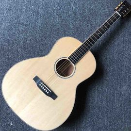 Chine Personnalisé en bois massif Abalone incrusté en acajou arrière côté Guitare acoustique Personnaliser le logo est disponible livraison gratuite fournisseur