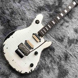 Chine Prince Clouds Relic EVH Wolfgang VS Eddie Van Halen Sunburst Wolf Guitare électrique fournisseur