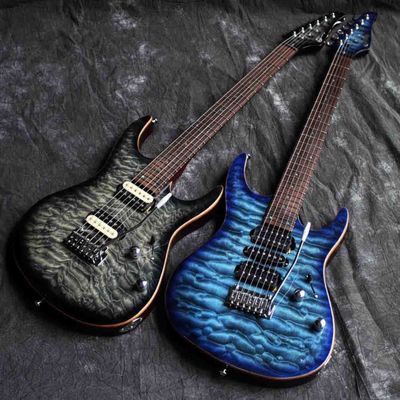 Chine Mahogany personnalisé avec haut d'érable couvert John Petrucci Signature Su-hr Musicien JP Guitare électrique personnaliser types forme E fournisseur