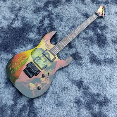 Chine Guitare électrique personnalisée kirk Hammett KH-3 Karloff fournisseur