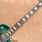 Nouvelle guitare électrique de haute qualité sur mesure LP, Green&amp;blue Flame Maple Top Rosewood fingerboard guitare électrique, gratuit fournisseur