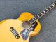 La guitare acoustique de l'érable G200vs de flamme de tigre/usine nouveaux 43 avancent la guitare petit à petit G200 acoustique classique jaune fournisseur