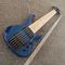 2019 Nouveau Mini 6 cordes guitare basse ukelele, bleu clair haut et arrière, Maple Fingerboard fournisseur