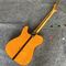 Avril Ramona Lavigne guitare électrique de haute qualité artisanat jaune guitare télé gratuite expédition fournisseur