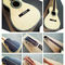 OEM 39 pouces guitare acoustique 00 solide épicerie guitare acoustique OOO28 corps AAA guitars de qualité fournisseur