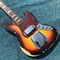 Heavy Relic Jazz Bass Guitare électrique Sunburst Couleur Alder Corps 100% Nitrolacquer fait à la main Finition du matériel vieilli fournisseur