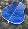Rideau d'eau Maple Abalone Ébène Tableau bleu Épine solide 41 pouces D45d Style Guitare acoustique fournisseur
