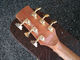 AAA toute la guitare en bois massif personnalisée faite à la main GRAND coutaway guitare électrique acoustique professionnelle fournisseur