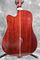 Grand 12 cordes 41' Guitare électrique acoustique Épinette solide avec Fishman 101 EQ Chrome Hardware Vin Couleur rouge fournisseur