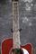 Grand 12 cordes 41' Guitare électrique acoustique Épinette solide avec Fishman 101 EQ Chrome Hardware Vin Couleur rouge fournisseur
