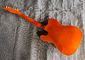 Corps creux orange TL creux f trou ébène plaque d'or pont guitare électrique magasin d'instruments de musique fournisseur