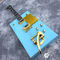 Nouvelle guitare 2020 électrique dans le matériel généreux bleu d'or de forme personnalisable tout le logo de couleurs adapté aux besoins du client fournisseur