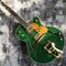 Guitare électrique à corps semi-hollow Jazz en couleur verte fournisseur