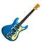 Guitare personnalisée JR The Ventures Modèle de guitare électrique métallique en bleu fournisseur