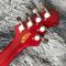 Guitare électrique personnalisée Grand Musicien Version gaucher Style en rouge fournisseur