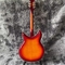 Guitare électrique à cordes 6/12 en couleur cerisier fournisseur