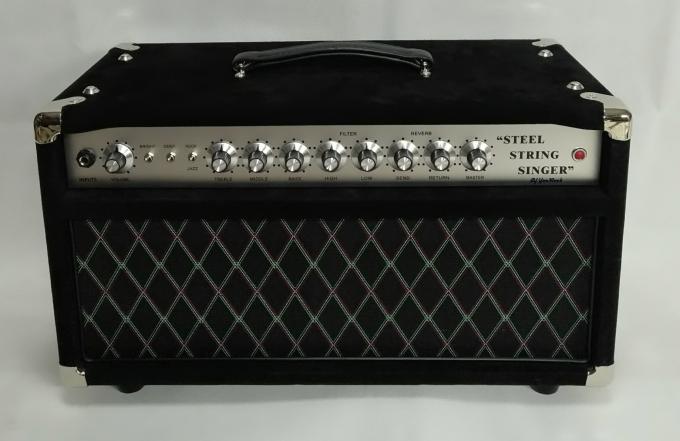 Les reproductions de Dumble copient l'amplificateur en acier d'instrument de musique de la tête 50W d'amplificateur de guitare du chanteur SSS de ficelle d'ampère