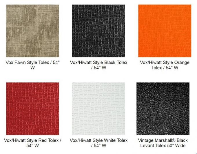 Haut-parleur de réparation d'armoire de guitare du tissu DIY de gril de diamant de Brown de Cabinet de haut-parleur de Vox