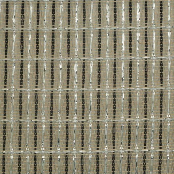 Tissu de gril de Cabinet, noir avec l'accent argenté 59" haut-parleur de réparation du tissu DIY de tissu de gril de tissu d'ampère de guitare de largeur