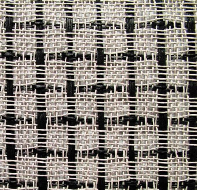Haut-parleur à carreaux noir/blanc de Marshall de Cabinet de tissu original de gril, grand de tissu de gril de tissu du tissu DIY de réparation