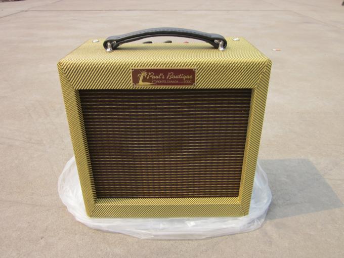 Classique de champion du style 5F2A un amplificateur fait main de guitare de tweed 5W combiné avec le haut-parleur du contrôle 1*10 de volume et de ton