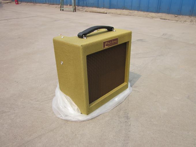 Classique de champion du style 5F2A un amplificateur fait main de guitare de tweed 5W combiné avec le haut-parleur du contrôle 1*10 de volume et de ton