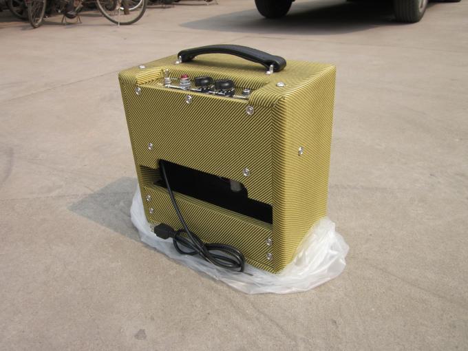 Classique de champion du style 5F2A un amplificateur fait main de guitare de tweed 5W combiné avec le haut-parleur du contrôle 1*10 de volume et de ton
