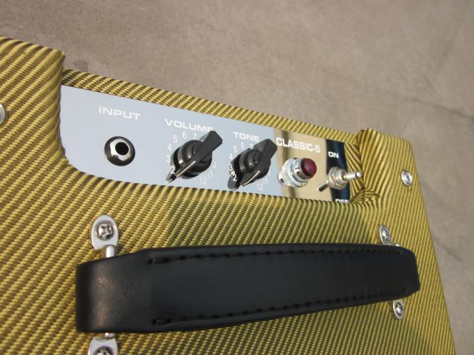 Classique de champion du style 5F2A un amplificateur fait main de guitare de tweed 5W combiné avec le haut-parleur du contrôle 1*10 de volume et de ton