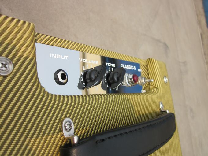 Classique de champion du style 5F2A un amplificateur fait main de guitare de tweed 5W combiné avec le haut-parleur du contrôle 1*10 de volume et de ton