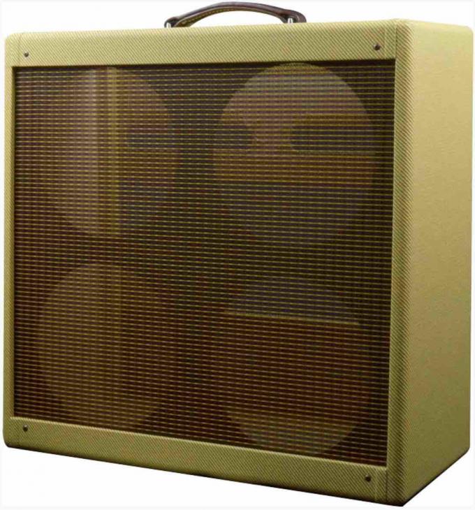 Le haut-parleur de guitare d'AMPLIFICATEUR de GUITARE de STYLE du TWEED BASSMAN® de PANNEAU d'ÉTROIT de style d'amortisseurs acceptent n'importe quel Cabinet d'ampère de coutume
