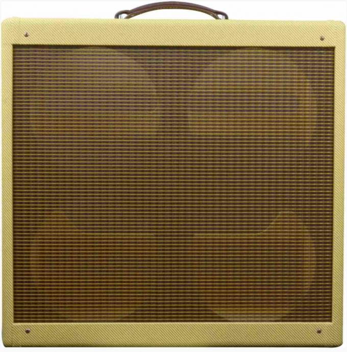 Le haut-parleur de guitare d'AMPLIFICATEUR de GUITARE de STYLE du TWEED BASSMAN® de PANNEAU d'ÉTROIT de style d'amortisseurs acceptent n'importe quel Cabinet d'ampère de coutume